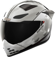 Icon Domain Future Proof,  full face helmet,  color: Grey/Black/White,  size: XXL