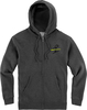 Icon Neo Slant,  zip hoodie,  color: Grey,  size: L