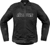 Icon Overlord3 Mesh,  textile jacket women,  color: Black/Grey,  size: L