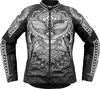 Icon Overlord3 Noble,  textile jacket women,  color: Black/White,  size: L