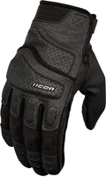 Icon Superduty 3,  gloves,  color: Black,  size: L