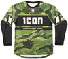 Icon Tiger’s Blood,  jersey,  color: Green/Black/White,  size: S