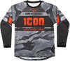 Icon Tiger’s Blood,  jersey,  color: Grey/Black/Orange,  size: L