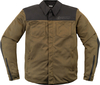 Icon Upstate Mesh,  textile jacket,  color: Brown/Black,  size: XXL