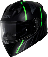 IXS 217 2.0,  integral helmet,  color: Matt Black/Grey/Green Fluo,  size: XXL