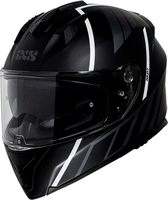IXS 217 2.0,  integral helmet,  color: Matt Black/Grey/White,  size: L