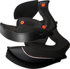 IXS 217,  cheek pads,  color: Black,  size: XS