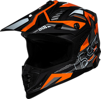 IXS 363 2.0,  cross helmet,  color: Matt Black/Orange/Grey,  size: XL