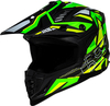 IXS 363 2.0,  motocross helmet,  color: Matt Black/Neon-Yellow/Neon-Green,  size: XS