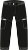 IXS 3Layer,  rain pants Gore-Tex,  color: Black,  size: 3XL