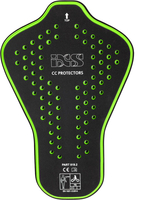IXS CCS,  back protector level 2,  color: Black/Green,  size: XL
