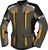 IXS Evans 2.0,  textile jacket waterproof,  color: Olive/Black/Beige/Orange,  size: 3XL