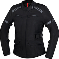 IXS Evans-ST 2.0,  textile jacket waterproof women,  color: Black,  size: 3XL