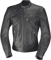 IXS Godwin,  leather jacket,  color: Grey,  size: 54