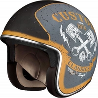 IXS HX 77 Custom,  jet helmet