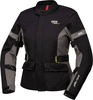 IXS Laminat-ST Plus,  textile jacket waterproof women,  color: Black/Grey,  size: XXL