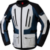 IXS Lennik-ST,  textile jacket waterproof,  color: Light Grey/Blue/Black,  size: 3XL