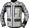 IXS Montevideo-Air 3.0 Camo,  textile jacket,  color: Light Grey/Grey/Dark Grey,  size: XL