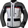 IXS Montevideo-ST 3.0,  textile jacket waterproof,  color: Light Grey/Dark Grey/Black,  size: Short XXL