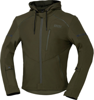 IXS Moto 2.0,  textile jacket waterproof,  color: Dark Green,  size: XXL