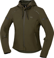 IXS Moto 2.0,  textile jacket waterproof women,  color: Dark Green,  size: S