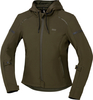 IXS Moto 2.0,  textile jacket waterproof women,  color: Dark Green,  size: XL
