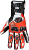 IXS RS-200 3.0,  gloves,  color: Black/White/Neon-Red,  size: 3XL