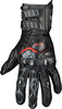 IXS RS-200 3.0,  gloves women,  color: Black/Grey/Red,  size: L