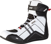 IXS RS-300-ST,  shoes,  color: Black/White,  size: 47 EU