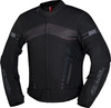 IXS RS-400 3.0,  textile jacket waterproof,  color: Black,  size: M