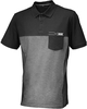 IXS Team,  polo shirt,  color: Black/Grey,  size: M