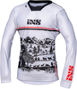 IXS Trigger 3.0,  jersey unisex,  color: White/Black/Red,  size: XS