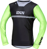 IXS Trigger 4.0,  jersey,  color: Dark Grey/Neon-Green,  size: L