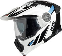IXS Venture 1.0,  flip up helmet,  color: Black/White,  size: M