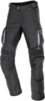 IXS X65005,  textile pants waterproof,  color: Black/Grey,  size: S