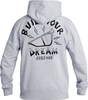 John Doe BYD I,  hoodie,  color: Grey/Black,  size: S