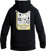 John Doe BYD II,  hoodie,  color: Black/Yellow/White,  size: XXL