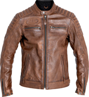 John Doe Dexter,  leather jacket,  color: Brown,  size: XXL