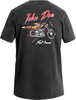 John Doe Fast Times,  t-shirt,  color: Black/Grey/Red,  size: L