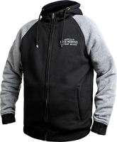John Doe Hoodie XTM,  textile jacket,  color: Black/Grey,  size: XXL