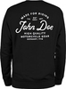 John Doe JD Lettering,  sweatshirt