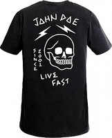 John Doe Live Fast Skull,  t-shirt