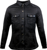 John Doe Motoshirt Basic,  blouse/jacket women,  color: Dark Green,  size: XXL