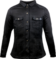 John Doe Motoshirt Basic,  blouse/jacket women,  color: Dark Green,  size: XXL