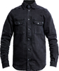 John Doe Motoshirt Denim,  shirt,  color: Black,  size: 4XL