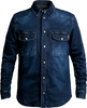 John Doe Motoshirt Denim,  shirt,  color: Dark Blue (Used),  size: 3XL