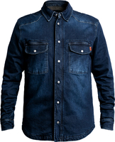 John Doe Motoshirt Denim,  shirt,  color: Dark Blue (Used),  size: 3XL