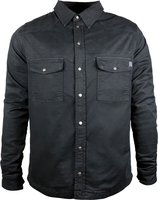 John Doe Motoshirt,  shirt/textile jacket,  color: Black,  size: L