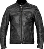 John Doe Storm,  leather jacket perforated,  color: Black,  size: 3XL