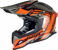 Just1 J12 Flame,  cross helmet